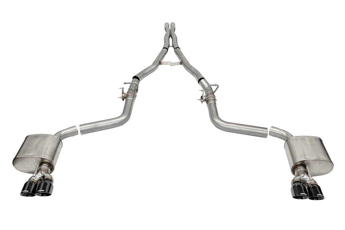 CORSA PERFORMANCE ACTIVE VALVE CAT-BACK EXHAUST: 2015–2020 DODGE CHALLENGER HELLCAT - 0