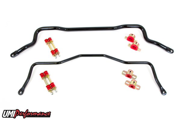 UMI Performance 93-02 GM F-Body Front and Rear Sway Bar Kit Tubular