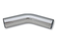 0.75" O.D. Aluminum 45 Degree Bend - Polished