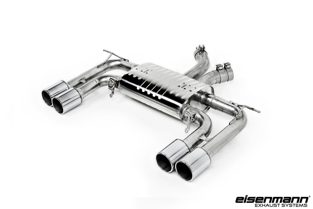 Eisenmann BMW F85 X5M / F86 X6M Sport Performance Exhaust - 4x102mm - 0