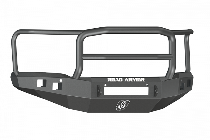 Road Armor 14-15 GMC 1500 Stealth Front Bumper w/Lonestar Guard - Tex Blk