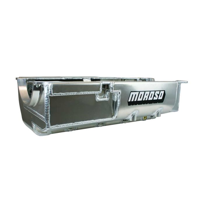 Moroso Chevrolet Big Block Mark IV (w/Four Pick Ups) Drag Race Dry Sump 7.5in Aluminum Oil Pan