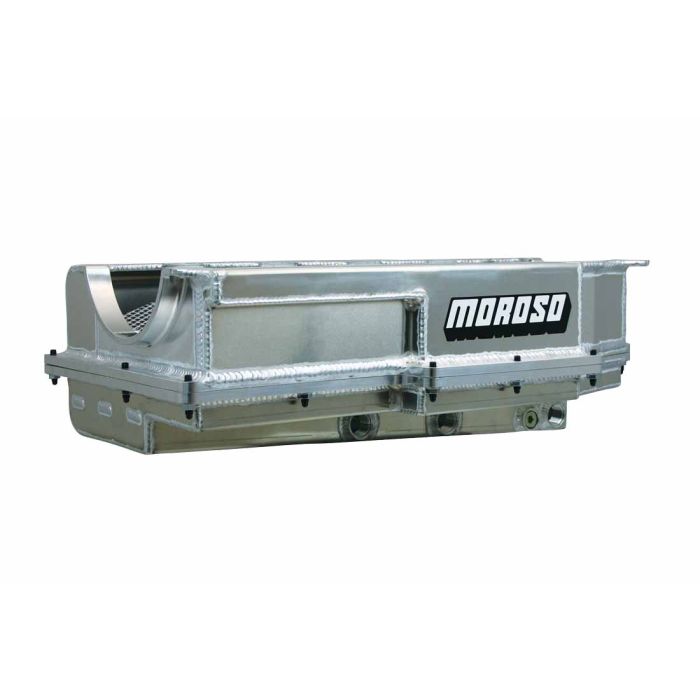 Moroso Donovan 700/DRC2/Merlin Big Block (w/Three Pick Ups & 2 Piece Seal) Dry Sump Aluminum Oil Pan