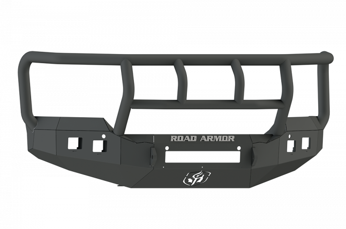 Road Armor 15-19 GMC 2500 Stealth Front Bumper w/Titan II Guard - Tex Blk