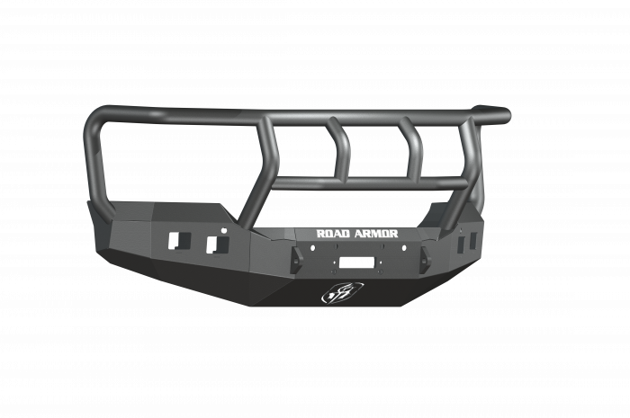 Road Armor 15-19 GMC 2500 Stealth Front Winch Bumper w/Titan II Guard - Tex Blk