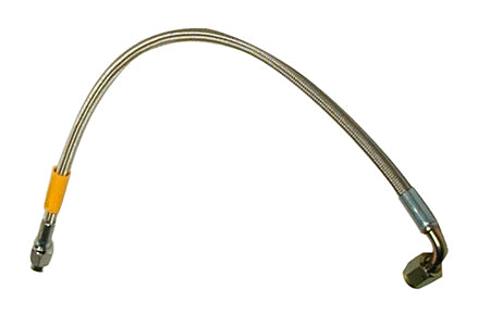 Wilwood 14in OAL Flexline -3 Hose to -3 Female 90 Degree End