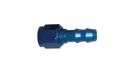 Wilwood Fitting Straight -6 Swivel to 3/8 Hose Barb Aluminum