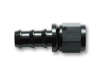 '-4AN Push-On Straight Hose End Fitting - Aluminum