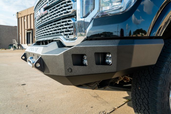 Road Armor 20-21 GMC 2500HD/3500HD Stealth Non-Winch Front Bumper - Tex Blk - 0