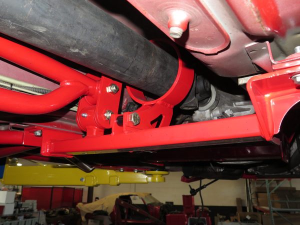 UMI Performance 93-02 GM F-Body Bolt in Drive Shaft Loop- Red - 0