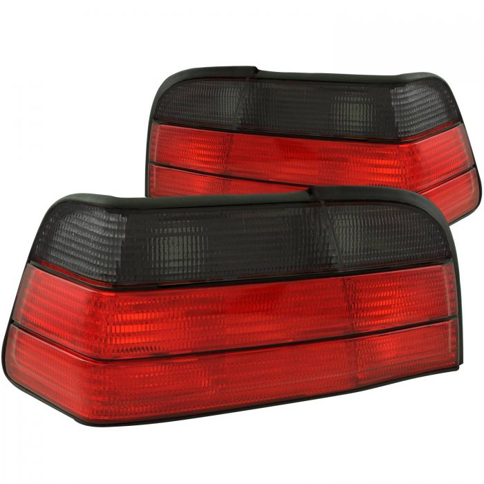 ANZO 1992-1998 BMW 3 Series E36 Coupe/Convertable Taillights Red/Smoke