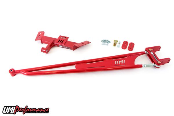 UMI Performance 82-92 GM F-Body Tunnel Mounted Trq. Arm Fits T5 TH350- No Loop - Red