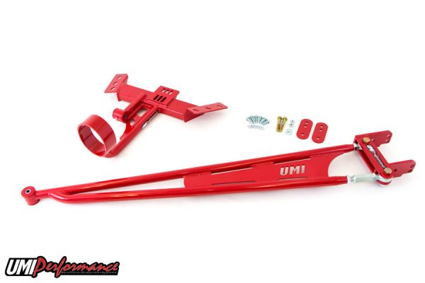 UMI Performance 82-92 GM F-Body Tunnel Mount Trq. Arm T5/ TH350 Loop - Red