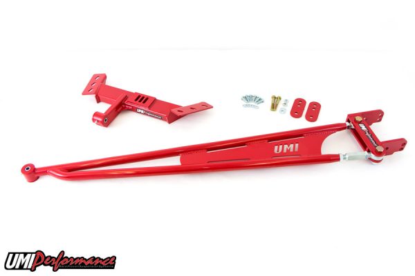 UMI Performance 82-92 GM F-Body Tunnel Mounted Trq. Arm Fits T5 700R4- No Loop - Red