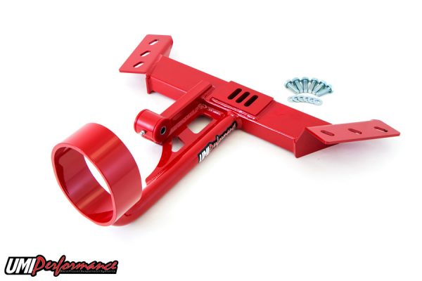 UMI Performance 82-92 GM F-Body 700R4/T5 Crossmember Only Loop- Red