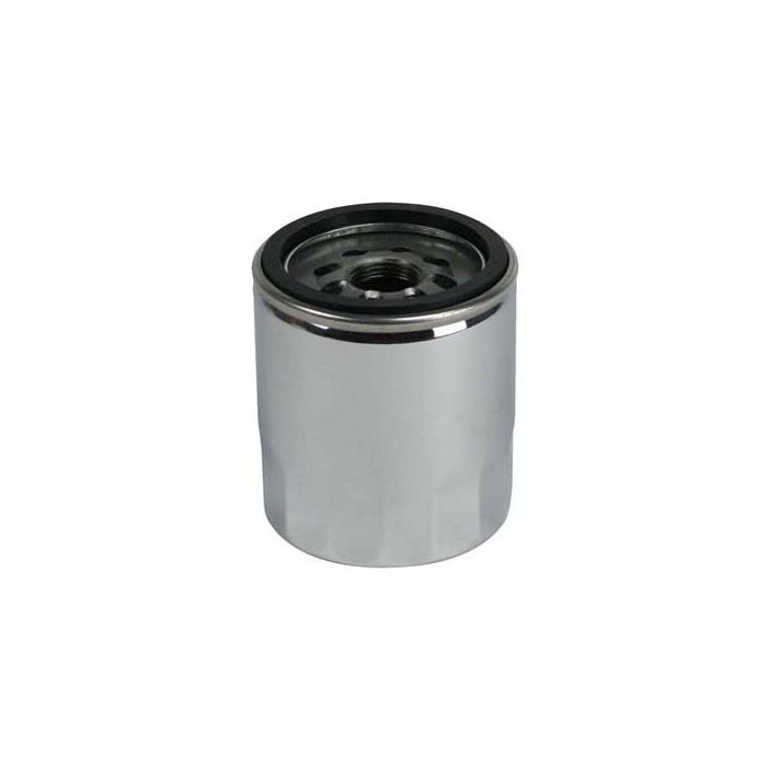 Moroso 97-06 Early GM LS 13/16in Thread 3-1/2in Tall Oil Filter - Chrome