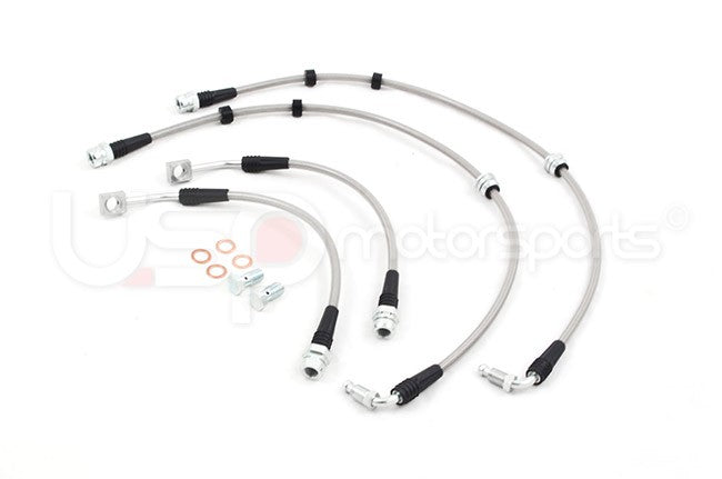 USP Stainless Steel Front & Rear Brake Line Kit For MK3 RS3