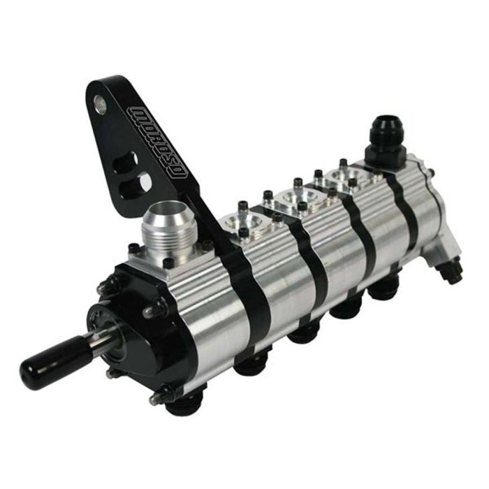 Moroso T3 Series Dragster 5 Stage Dry Sump Oil Pump - Tri-Lobe - Left Side - 1.200 Pressure