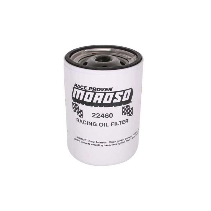 Moroso Chevrolet 13/16in Thread 5-1/4in Tall Oil Filter - Racing