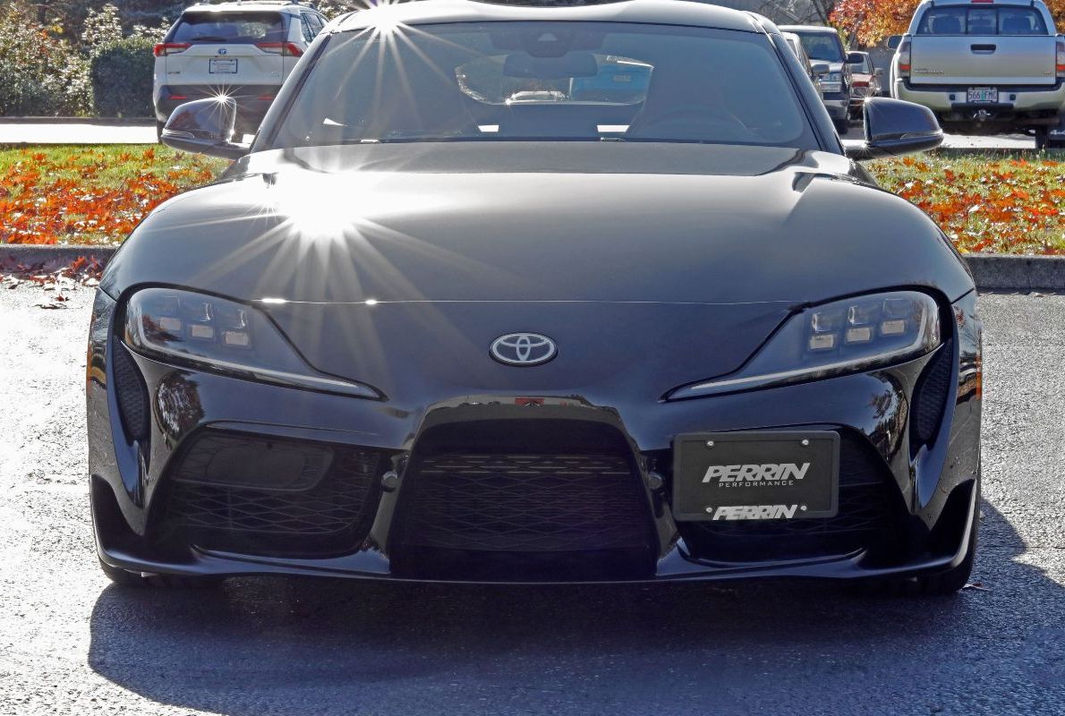 PERRIN PERFORMANCE LICENSE PLATE RELOCATE KIT: 2020 TOYOTA GR SUPRA