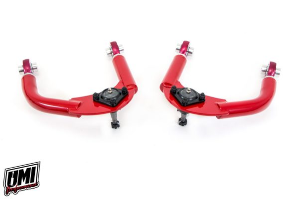 UMI Performance 93-02 GM F-Body Upper A-Arm Adj. Drag CrMo - Red