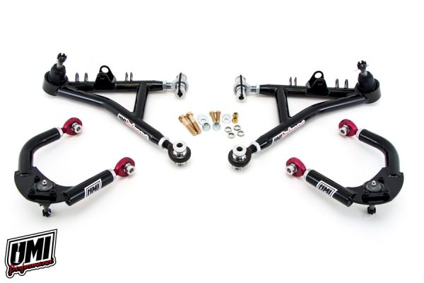 UMI Performance 93-02 GM F-Body Front A-arm Kit Adjustable CrMo Drag Race