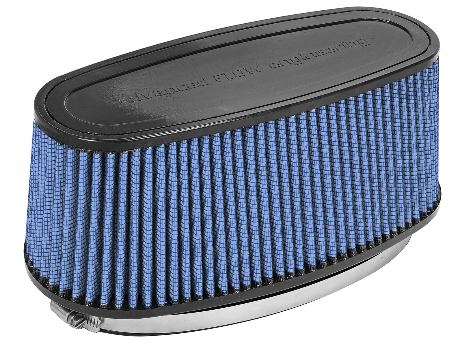 Magnum FORCE Intake Replacement Air Filter w/ Pro 5R Media (11-3/8x4) IN F x (14x5-1/2) IN B x (12x3-1/2) IN T x 5 IN H