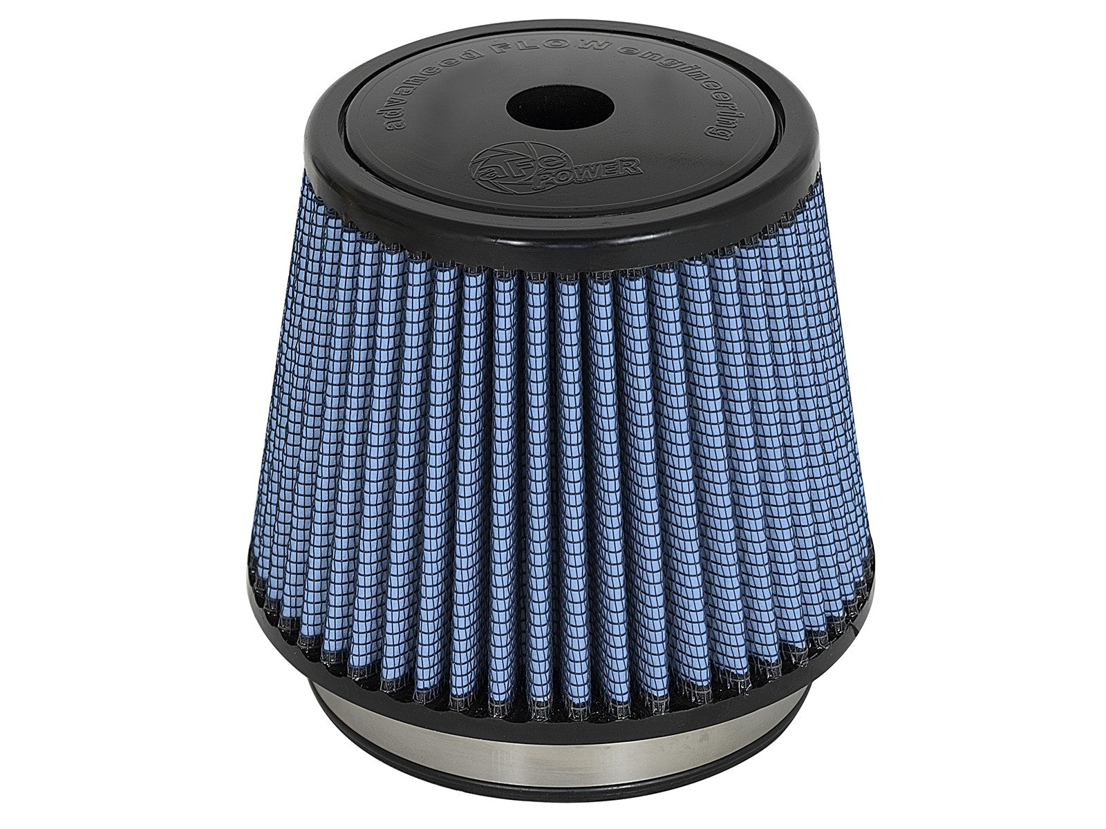 aFe MagnumFLOW Air Filters IAF P5R A/F P5R 4-1/2F x 6B x 4-3/4T x 5H w/ 1Hole