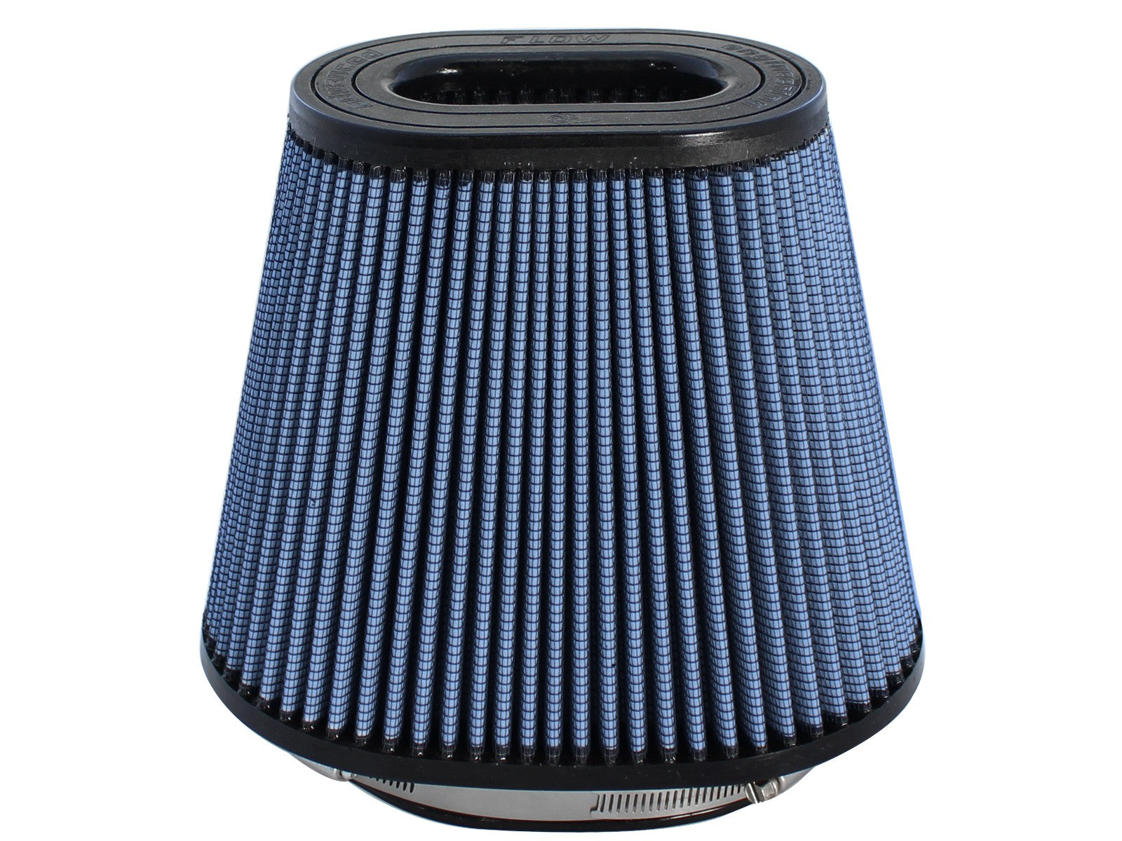 Magnum FORCE Intake Replacement Air Filter w/ Pro 5R Media (5-1/4x7) IN F x (6-3/8x10) IN B x (4-1/2x6-3/4) IN T (Inverted) x 8 IN H