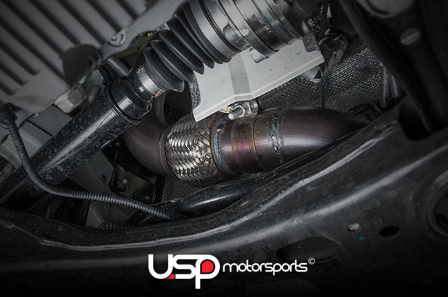 USP 3" Stainless Steel Downpipe For Volkswagen MK7 GLI (Catted)