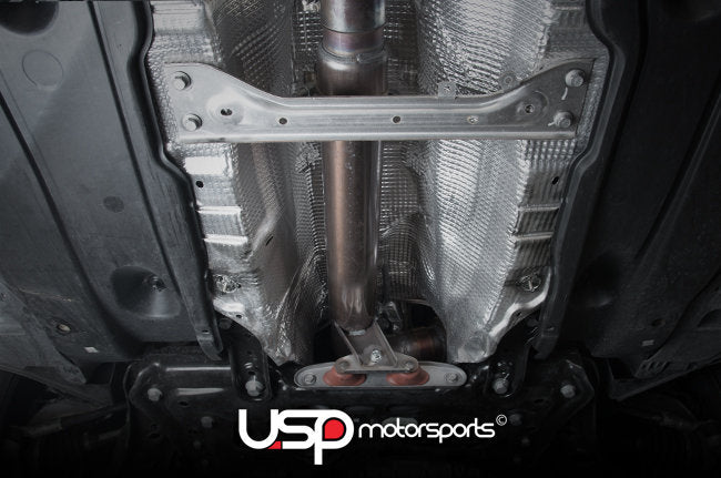 USP 3" Stainless Steel Downpipe For Volkswagen MK7 GLI (Catted)