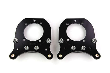 Wilwood Brackets (2) - P/S Rear - 12 Bolt C-Clip Eliminator