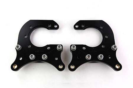 Wilwood Brackets (2) - Pro Street - Chevy 3.15in Bearing 2.81in Offset