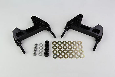 WILWOOD Brackets (2) - w/Mounting Kit - SL6R - Pinto/Mustang II, 14" Rotor