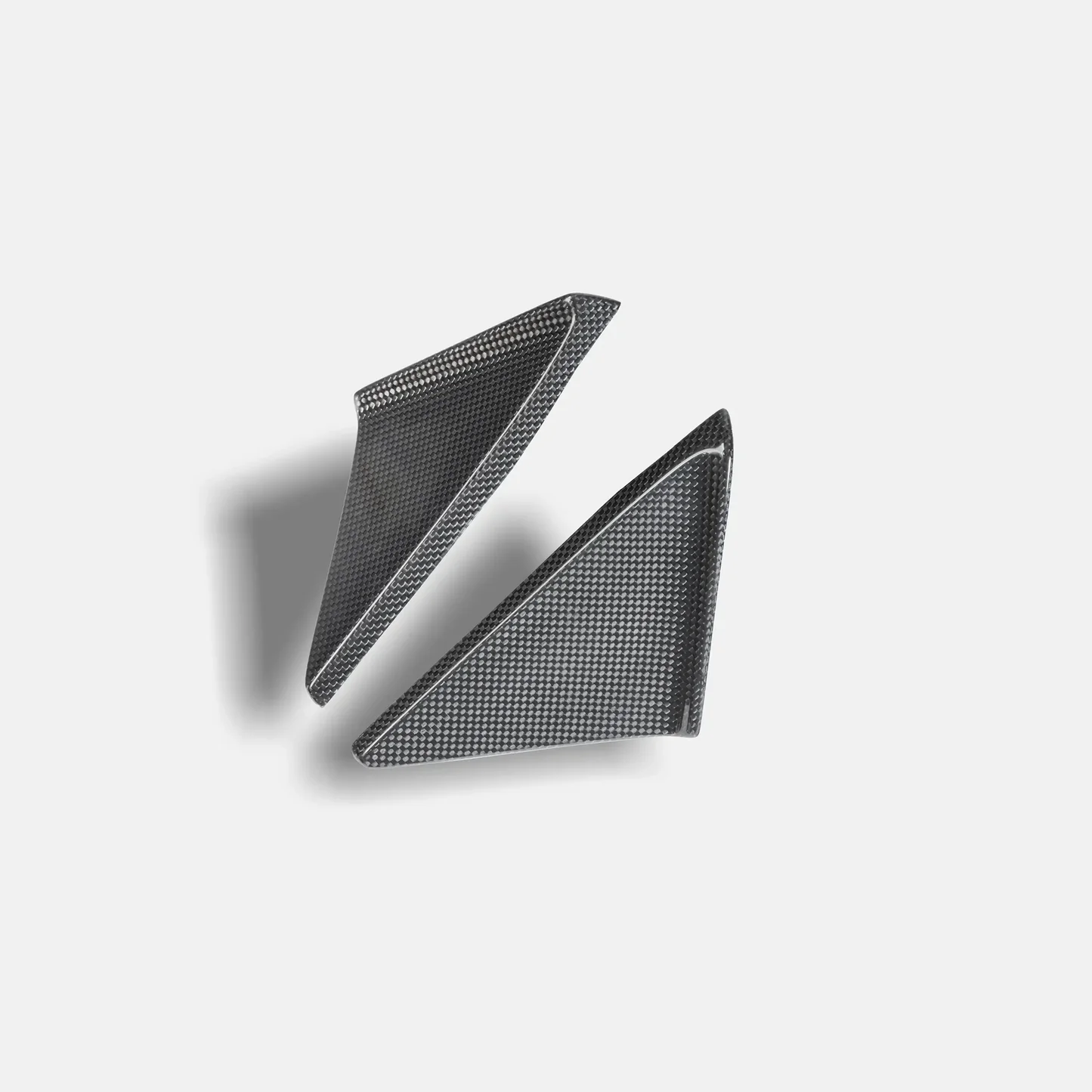 RYFT FERRARI SF90 FERRARI // SF90 - WINDOW DIFFUSER (1X1 TWILL CARBON) - 0