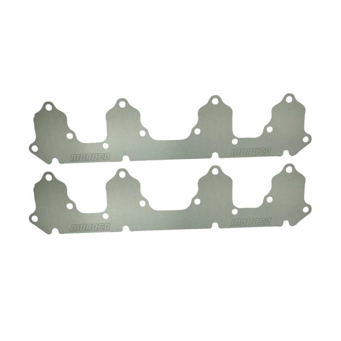 Moroso Ford FE Exhaust Block Off Storage Plate - Pair