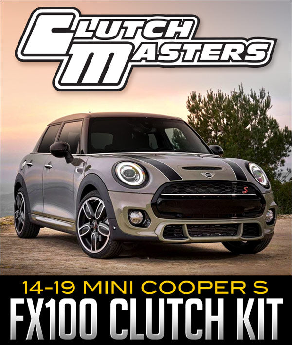 CLUTCH MASTERS FX100 CLUTCH KIT: 2014–2019 MINI COOPER S - 0