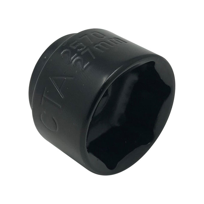 2570 - Low-Profile Metric Cap Socket - 27mm