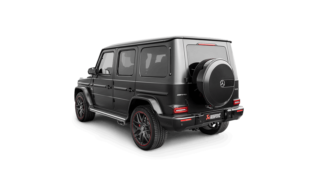 Akrapovic 2019-22 Mercedes-Benz G63 AMG Evolution Line w/ Cat (Titanium)