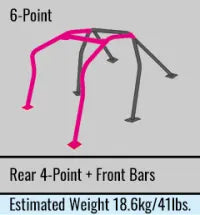 Cusco Roll Cage 6 Points Around Dash 2016+ Mazda Miata (ND5RC) - Chromoly (S/O / No Cancel)