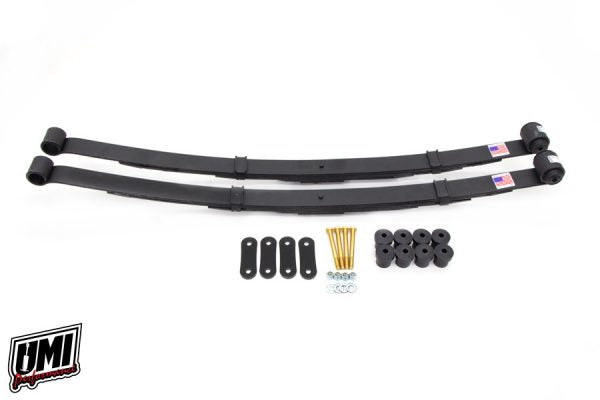 UMI Performance 70-81 GM F-Body Rear 2in Leaf Springs Shackle Kit - Poly