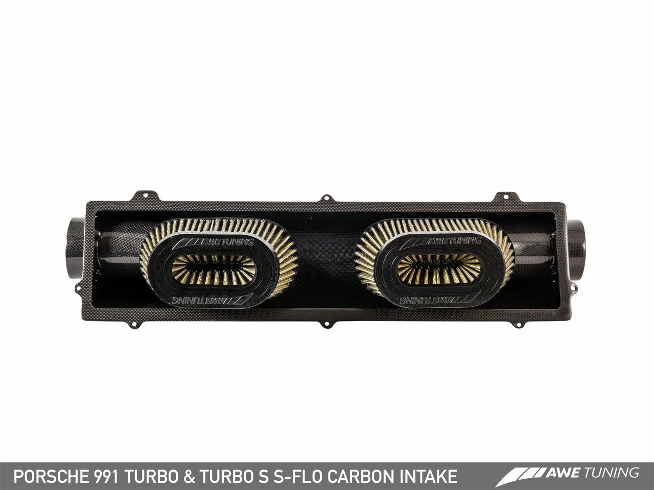 AWE S-FLO Carbon Intake for Porsche 991 Turbo and Turbo S