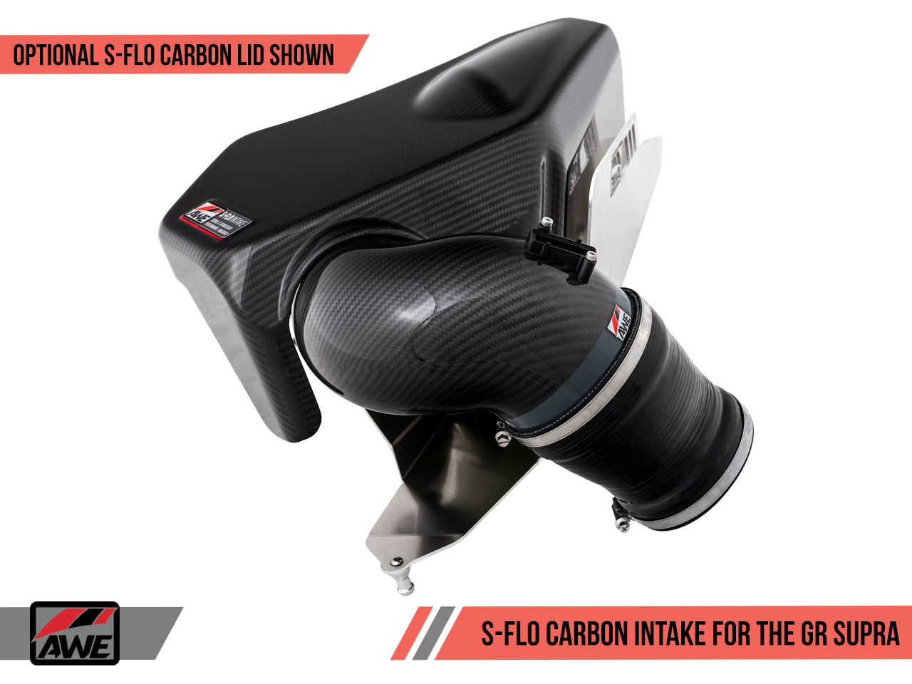 AWE S-FLO Carbon Intake Lid for GR Supra