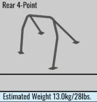 Cusco Roll Cage 4 Points 2016+ Mazda Miata (ND5RC) - Steel (S/O / No Cancel)