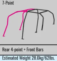 Cusco Chrmly Roll Cage 6pt Through Dash F/R 2 Pass Toyota Supra *Non-Sunroof* (S/O / No Cancel)