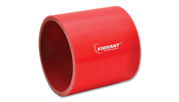 Silicone Straight Hose Coupling - 1.00" I.D. x 3" Long (RED)