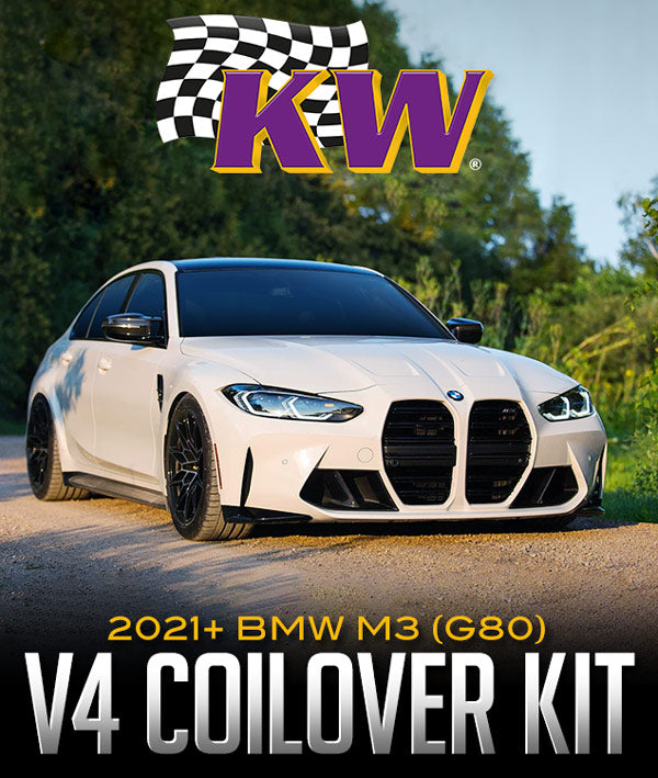 KW SUSPENSIONS VARIANT 4 COILOVER KIT: 2021+ BMW M3 (G80)