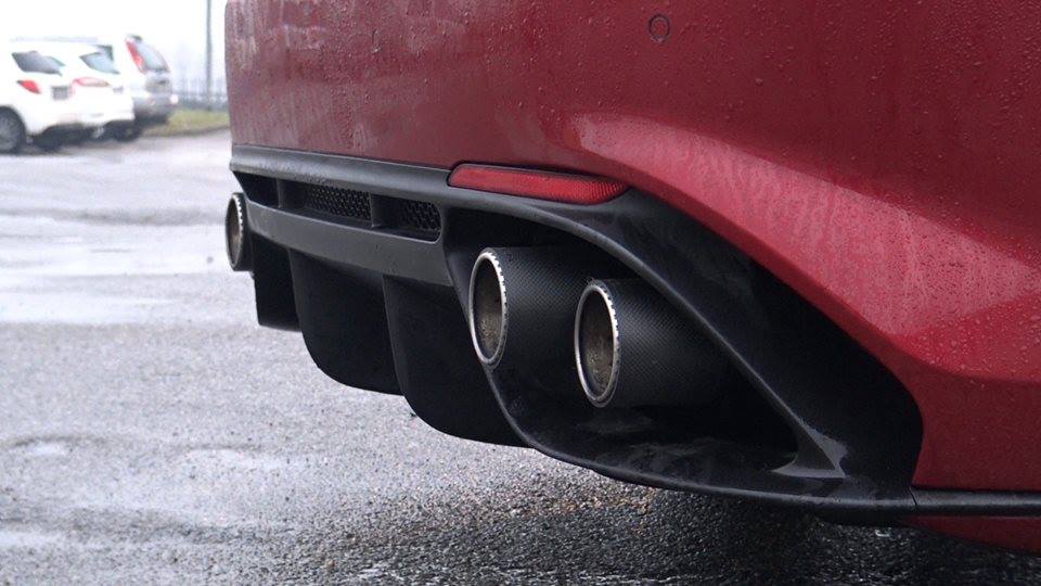 Alfa Romeo Giulia Quadrifoglio - Valved Exhaust System