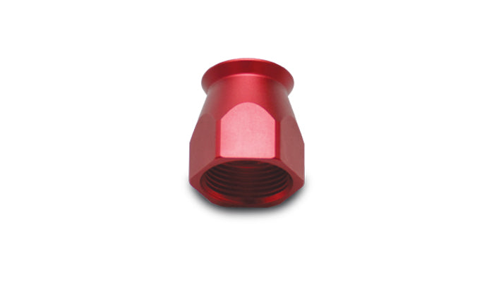 Hose End Socket for PTFE Hose Ends; Size: -4AN (Red)