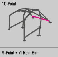 Cusco GC8 Steel 2 Passenger 10P Roll Cage 40 Safety21 (S/O / No Cancel)